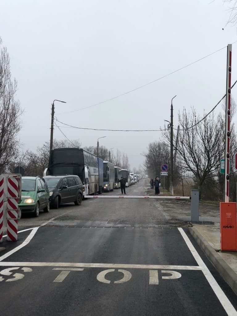 На контрольно-пропускном пункте «Кагул» образовалась очередь