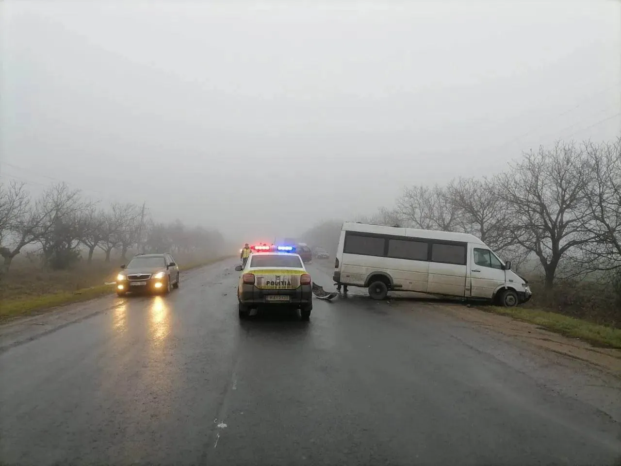 Четыре человека пострадали в ДТП во Флорештском районе
