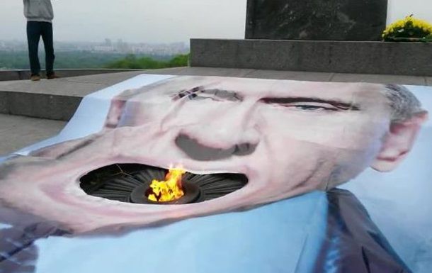 Foc din gura lui Vladimir Putin
