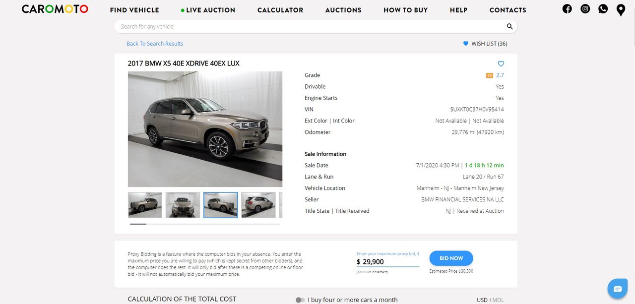 Caromoto Moldova: Услуги по подбору и доставке автомобилей с аукционов США ®