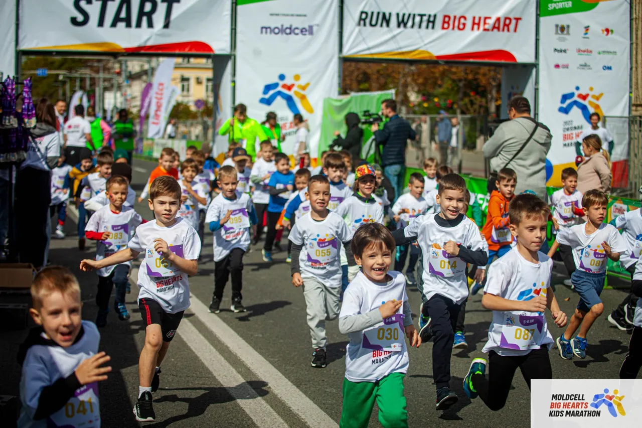 Chisinau Big Hearts Kids Marathon: Открой успех для своего ребенка