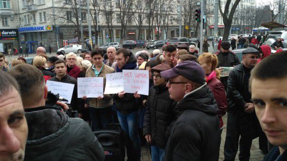 Protest la Primăria Chişinău: Сer stoparea construcțiilor ilegale