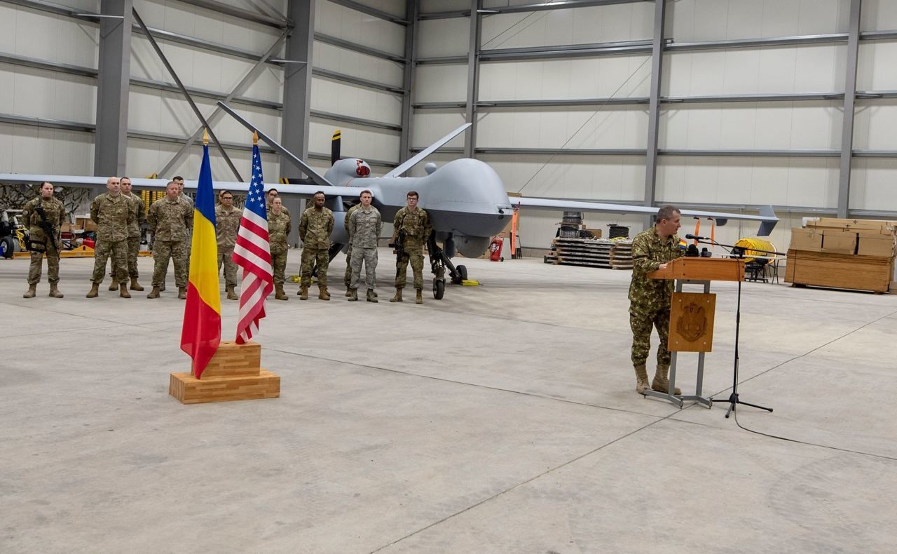 Беспилотники MQ-9 Reaper и около 90 военных США размещены на базе ВВС в Румынии