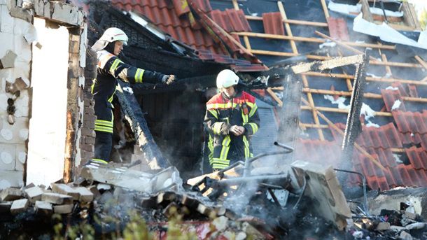 В Германии при взрыве жилого дома погибли три человека