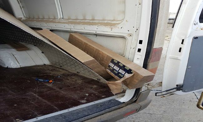 Из Молдовы в Румынию пытались вывезти сигарет на 126 тысяч леев