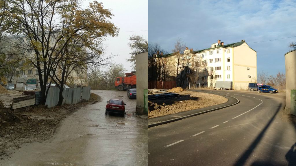 Cum arată câteva străzi din Chișinău, renovate cu milioane de lei