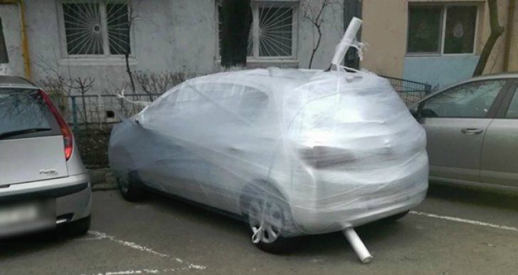 Cum și-a găsit un șofer din Năvodari mașina în parcare