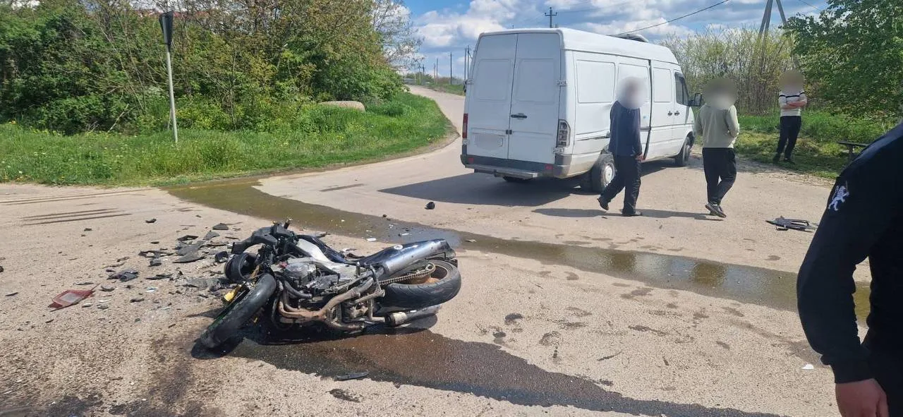 В Молдове произошло второе за день ДТП с участием мотоцикла
