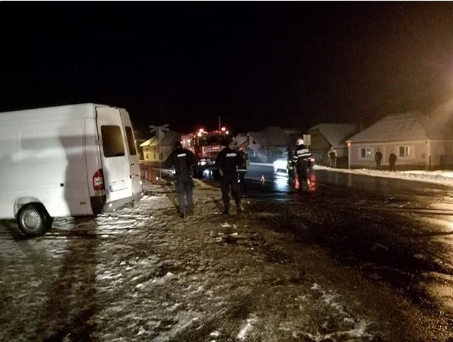 Автобус с гражданами Молдовы попал в ДТП с поездом в Румынии
