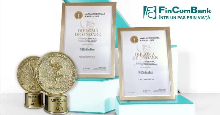FinComBank был награжден на конкурсе «Marca Comercială a Anului 2023»