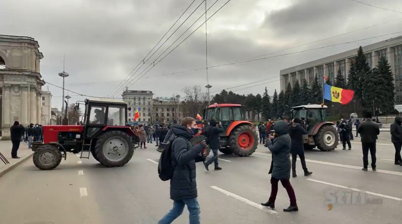 Протест фермеров: очередной митинг состоится в центре Кишинева и в четверг