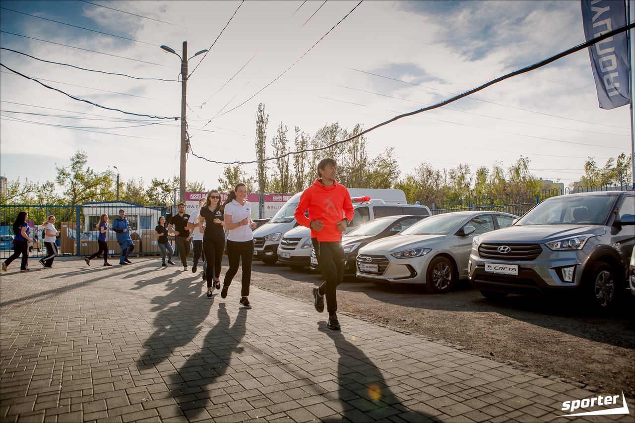 Команда Hyundai подготовилась к полумарафону