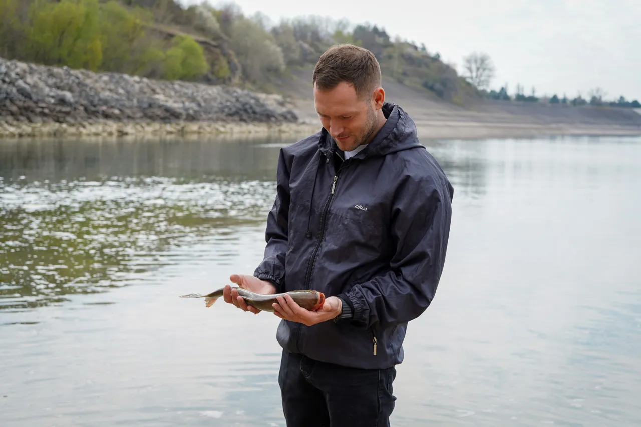 В реку Прут в районе озера Костешть-Стынка выпущено 2,5 тонны рыбы