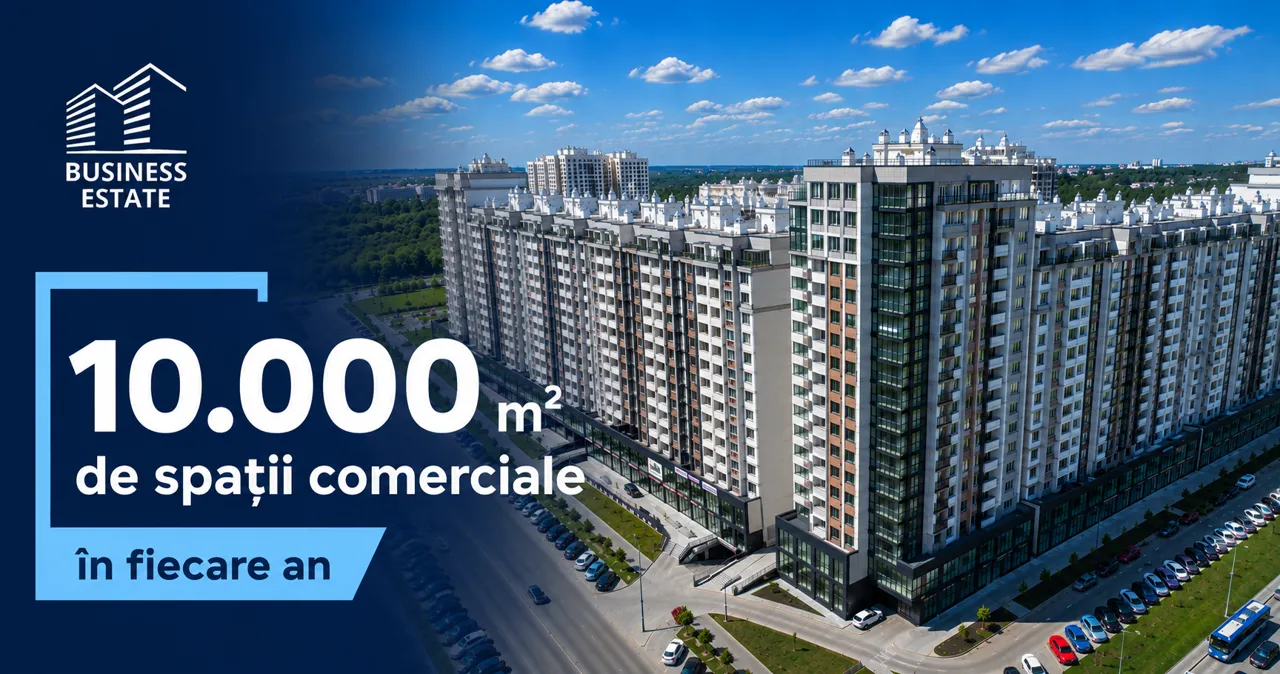 Business Estate: 10.000 m² de spații comerciale în fiecare an — și piața pe care o modelăm