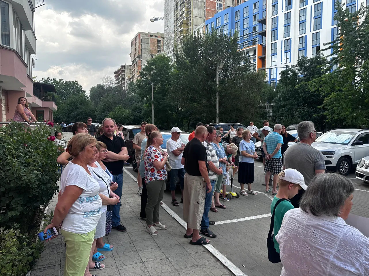В Кишинёве прошёл пикет против застройки в районе реки Цыганка