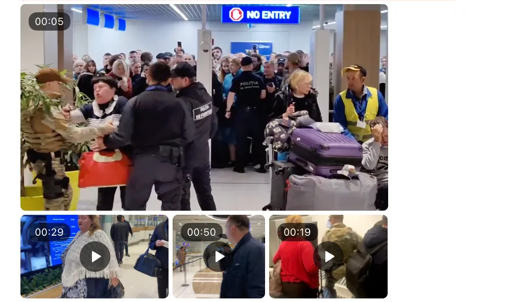 В аэропорту Кишинёва несколько часов проверяют пассажиров рейса из Еревана