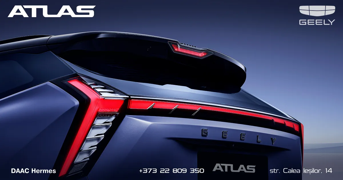 Geely Atlas — o legendă care rămâne în fruntea progresului