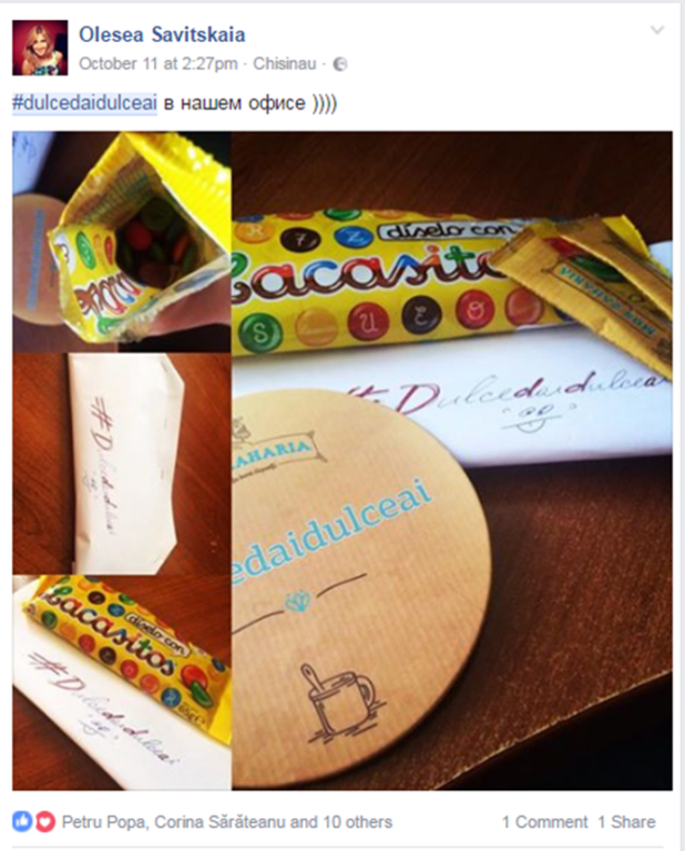 “Moldova Zahăr” încheie campania ”Dulce dai, dulce ai” cu un cadou oferit grădiniței din or. Cupcini ®