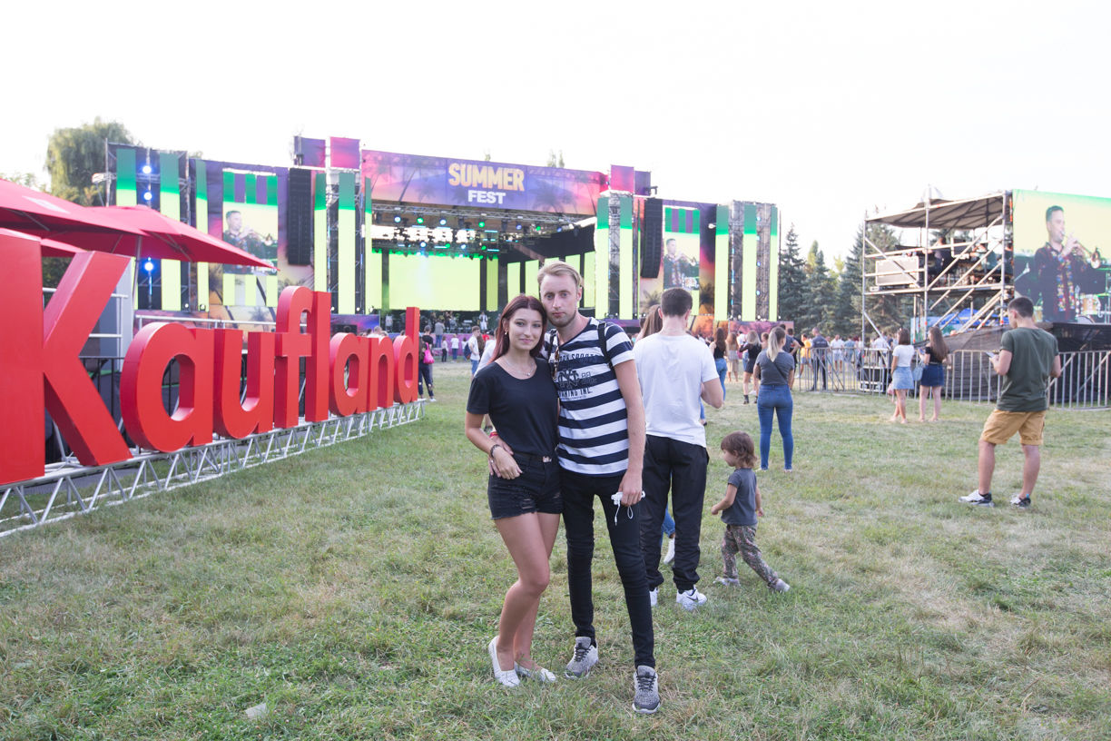 На фестивале "Summer Fest" гости опробовали опцию "Job de festival by Kaufland" ®