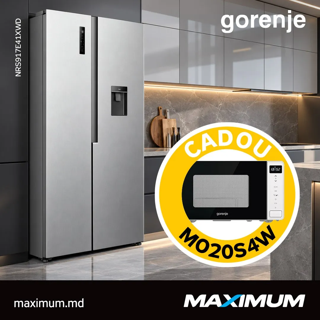 Maximum: Холодильники Gorenje и Hisense с подарками: больше техники — больше возможностей