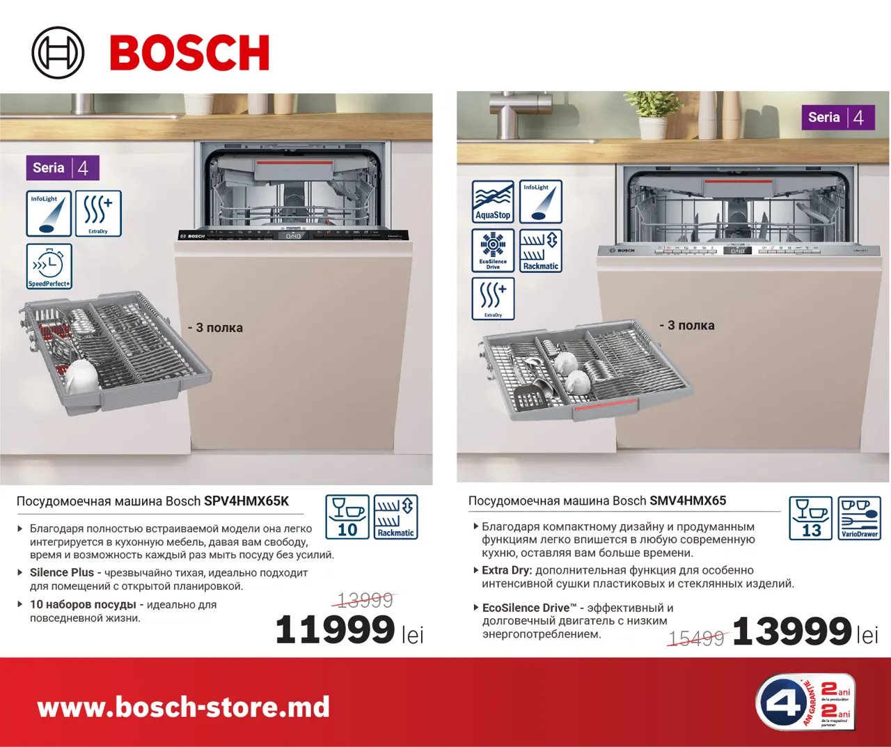 Bosch Store: Последние весенние скидки до 35% на технику Bosch