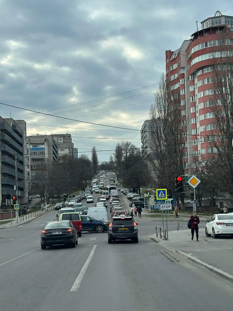 ДТП в Кишиневе: пострадал мотоциклист
