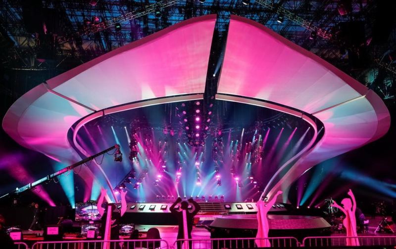 Scena pentru Eurovision-2017 a fost amenajată. Cum arată construcția