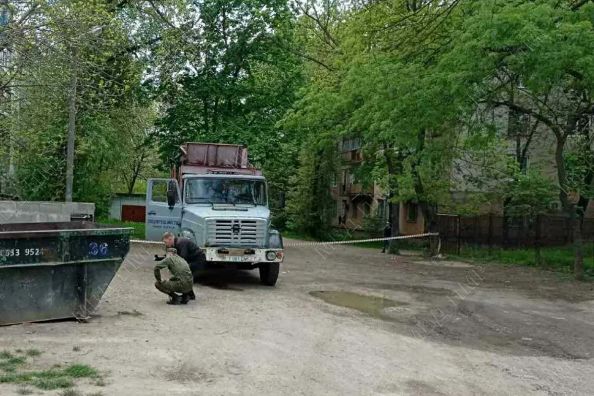 В Тирасполе в мусорном контейнере нашли часть мины