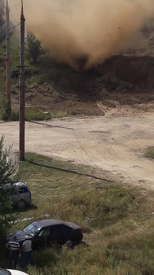 На Чеканах взорвалась газовая труба