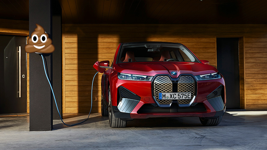 Электрокары BMW будут ездить при помощи навоза