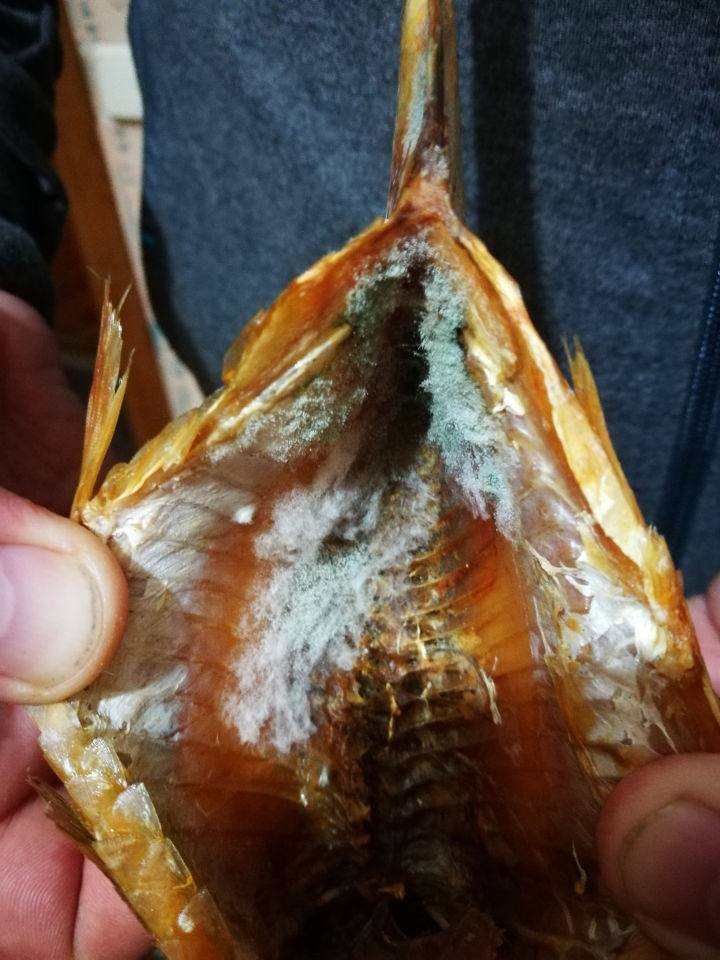 Un bărbat a cumpărat peşte mucegăit dintr-un supermarket de la Buiucani
