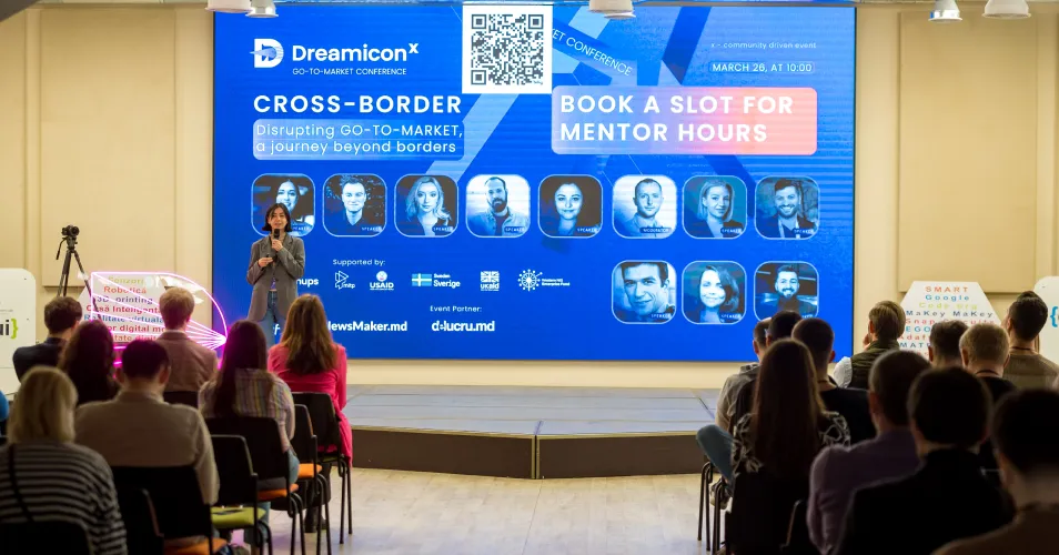 В Кишиневе состоялась конференции Dreamiconˣ: Go-To-Market Conference by Dreamupsn