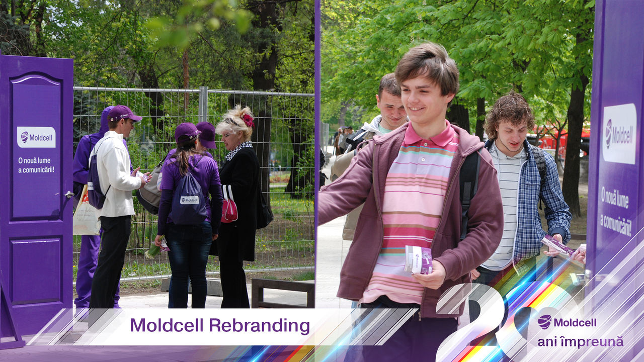 Moldcell: Празднуем 20 лет вместе ®