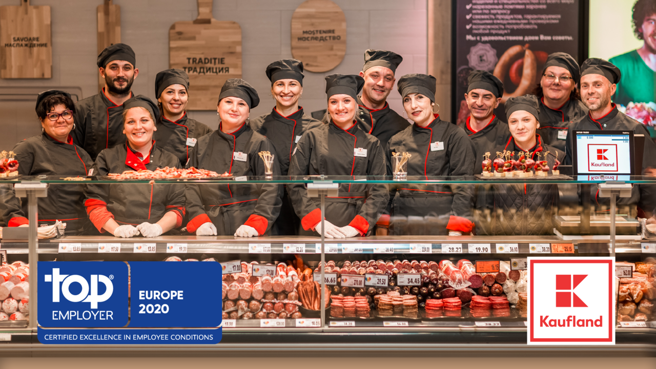 Kaufland признан «Лучшим работодателем» в Европе второй год подряд ®