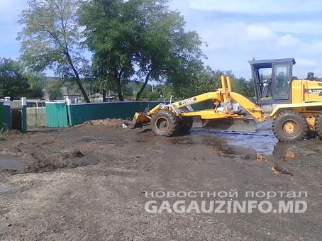 В Вулканештах подсчитывают ущерб, нанесенный ливнем и градом