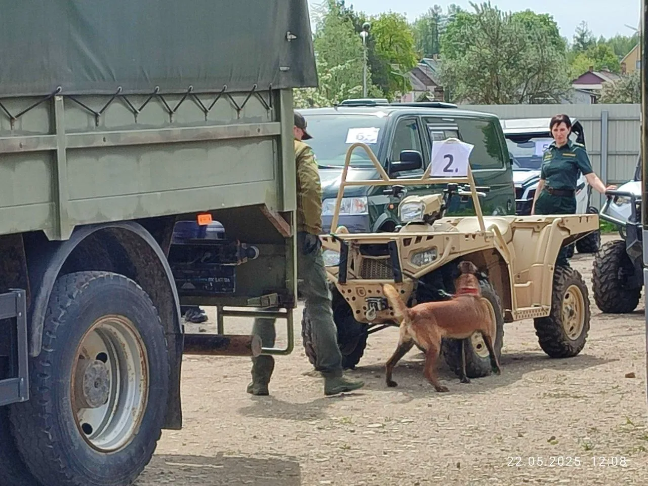 Un câine al Poliției de Frontieră din Moldova a câștigat premiul cel mare la un concurs internațional