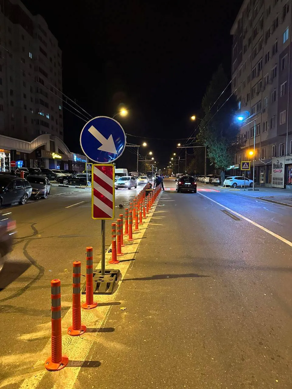 В столице модернизировали пешеходный переход на Телецентре