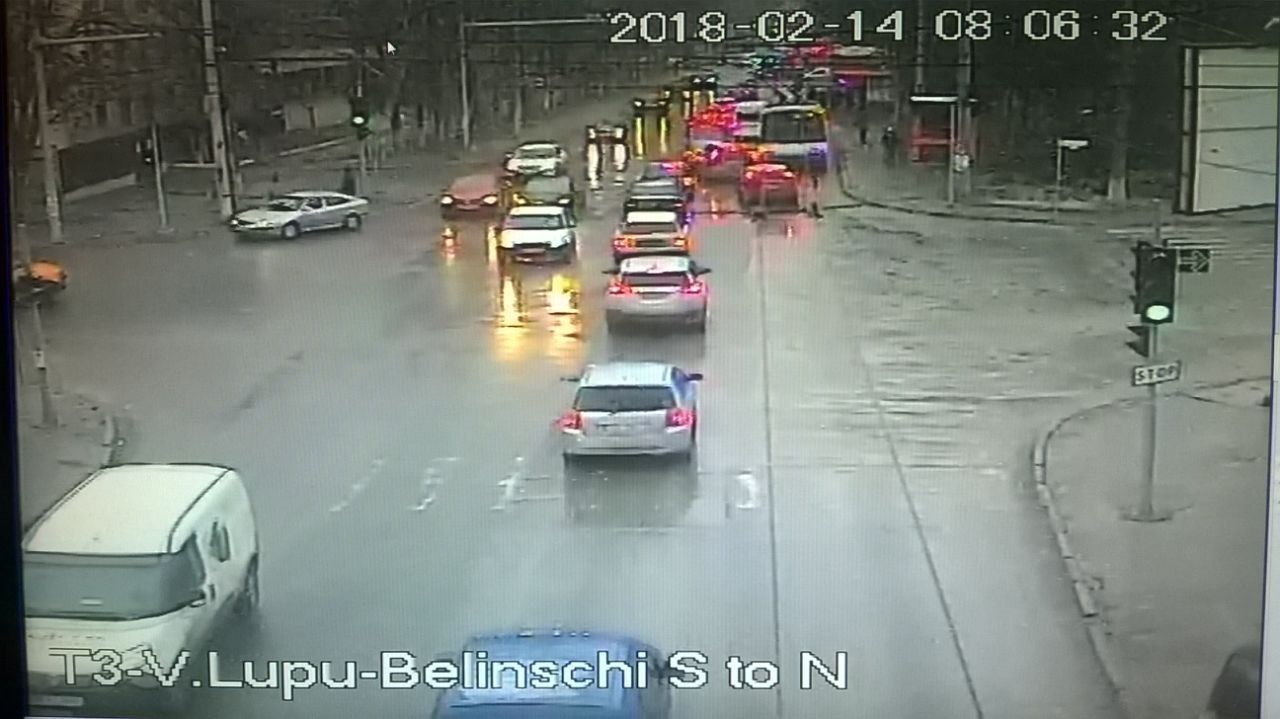 Служба InfoTrafic сообщила об улицах с пробками в Кишиневе