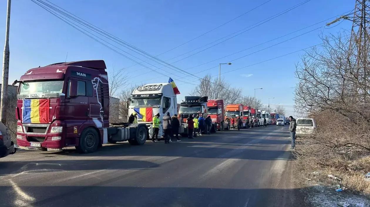 Акция протеста в Румынии: фермеры и перевозчики недовольны ростом цен
