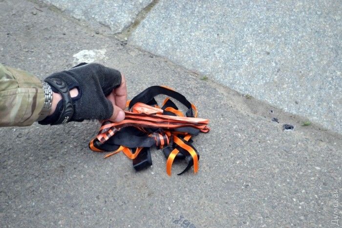 В Одессе сожгли импровизированный мемориал у Дома профсоюзов