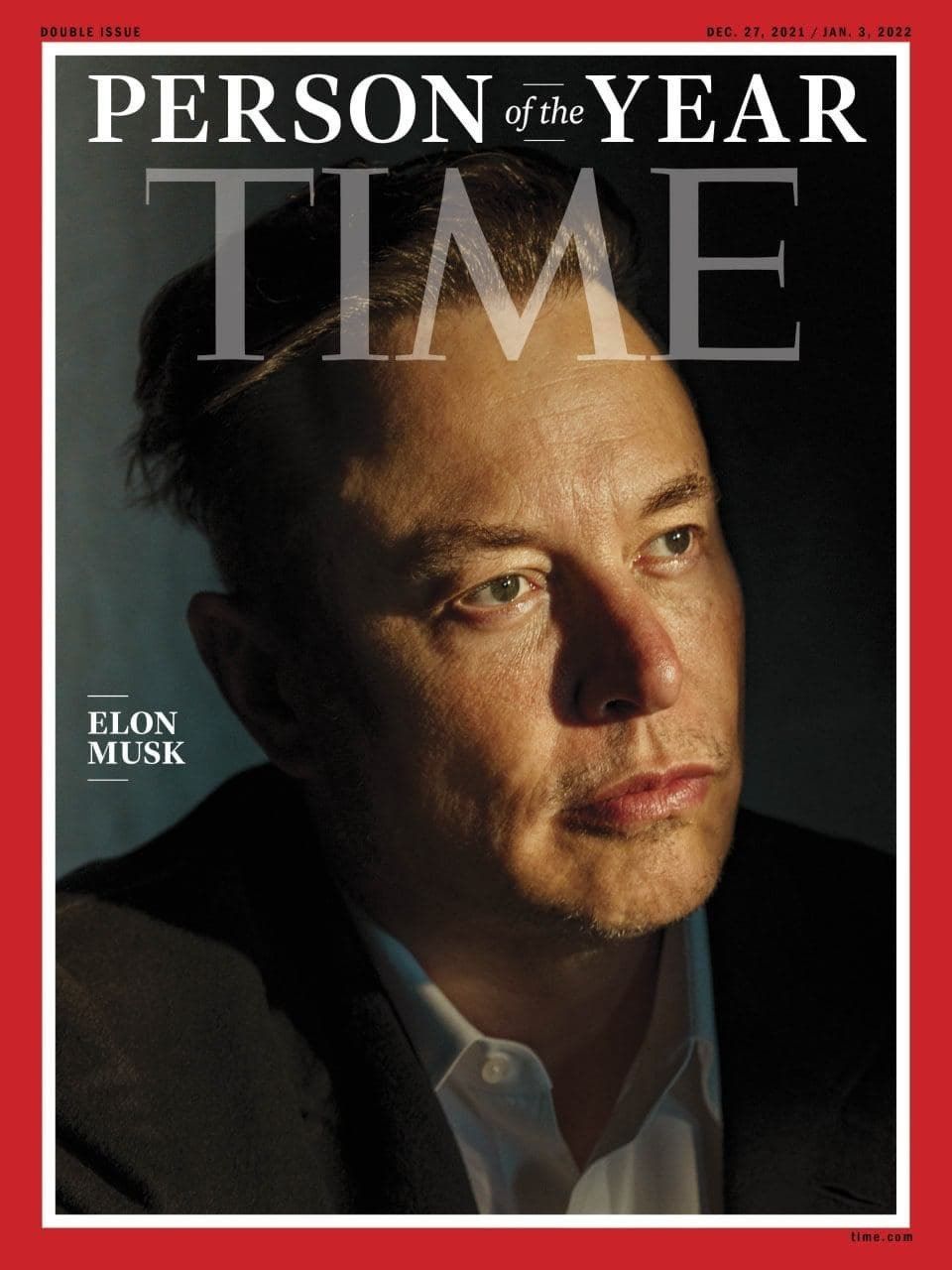 Time признал Илона Маска "Человеком года — 2021"