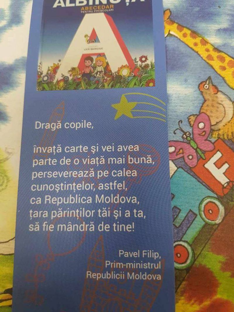 Mesajul lui Filip din „Albinuța”, corectat de o moldoveancă, stabilită peste hotare