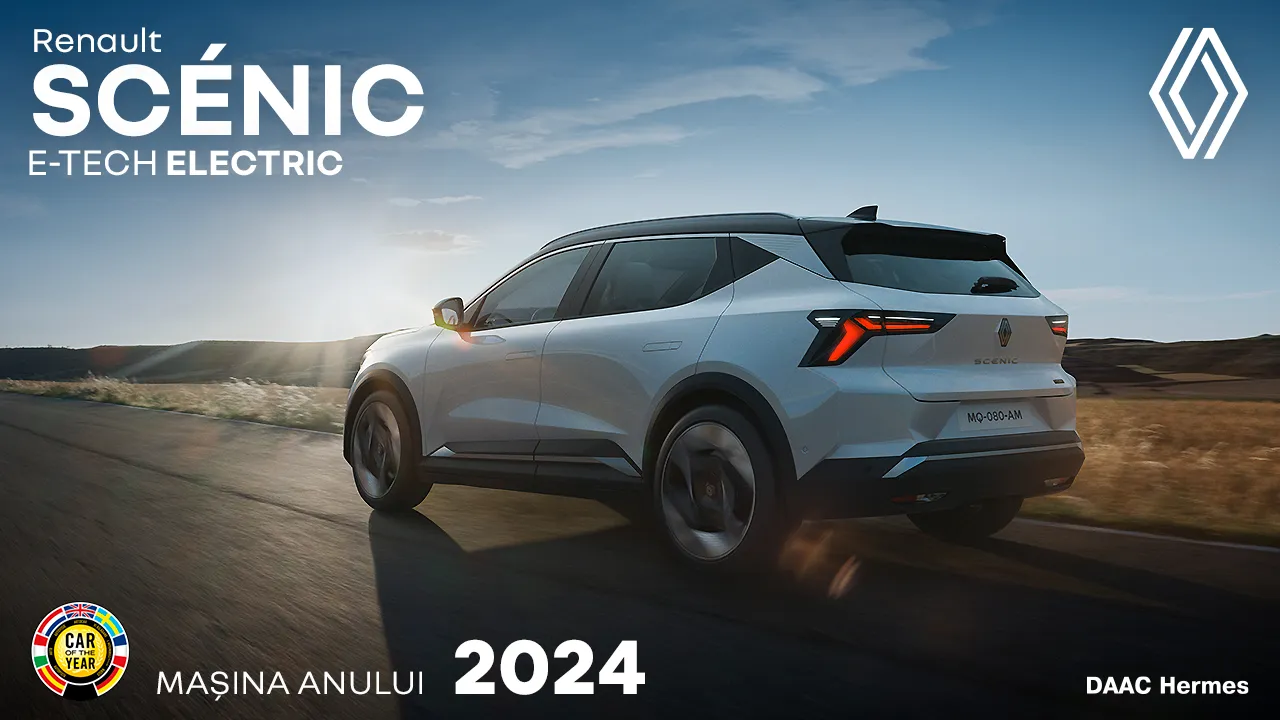 Scenic E-Tech Electric признан автомобилем 2024 года