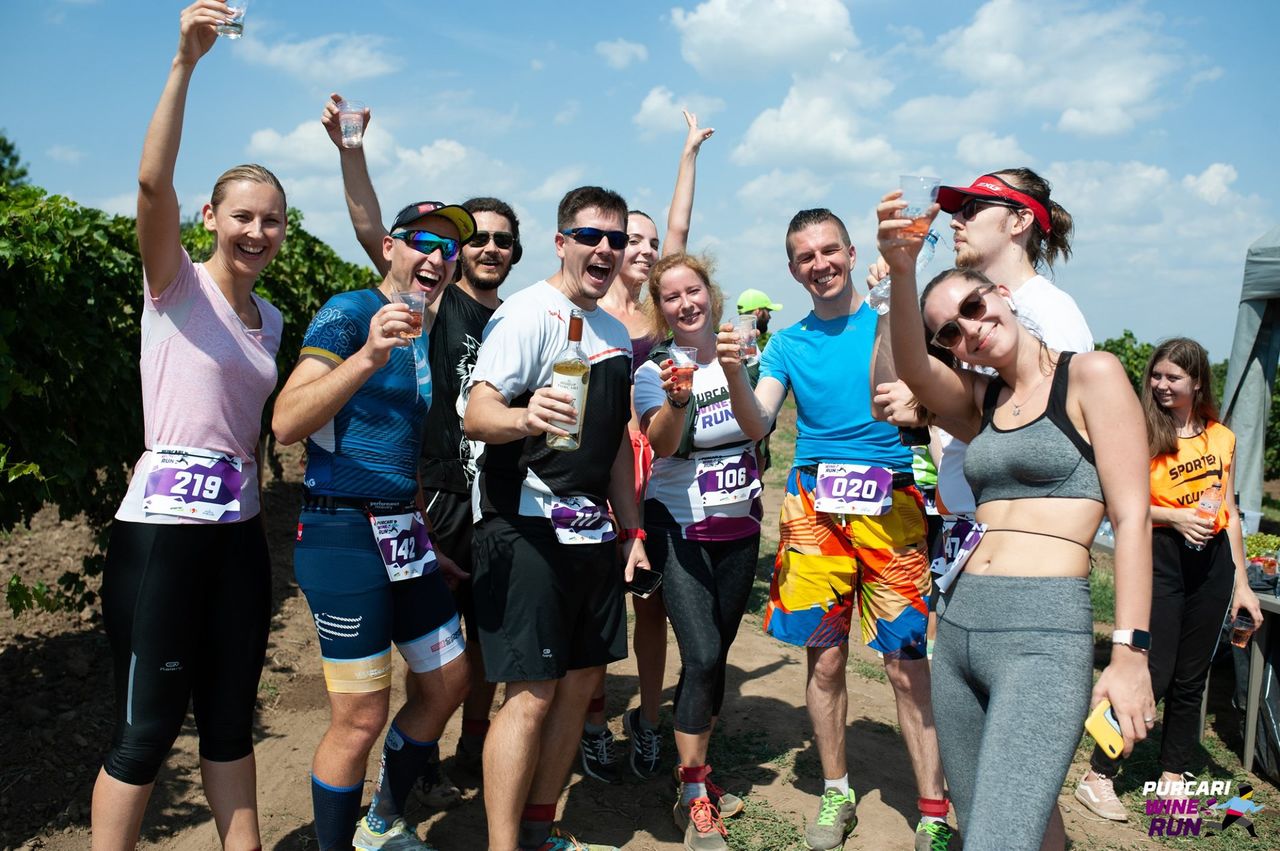 Purcari Wine Run: Забег на закате дня