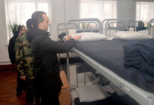Batalionul 4 antiaerian al Regimentului de Rachete Antiaeriene, inspectat de ministrul Apărării
