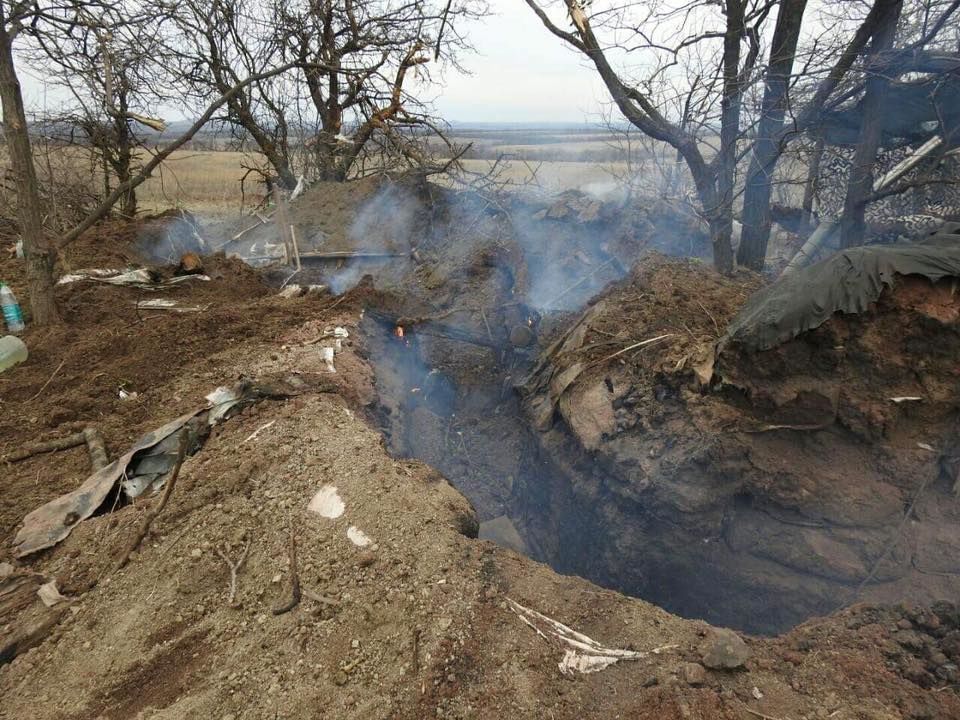 Опубликовано фото с места гибели украинской пулеметчицы «Ведьмы»