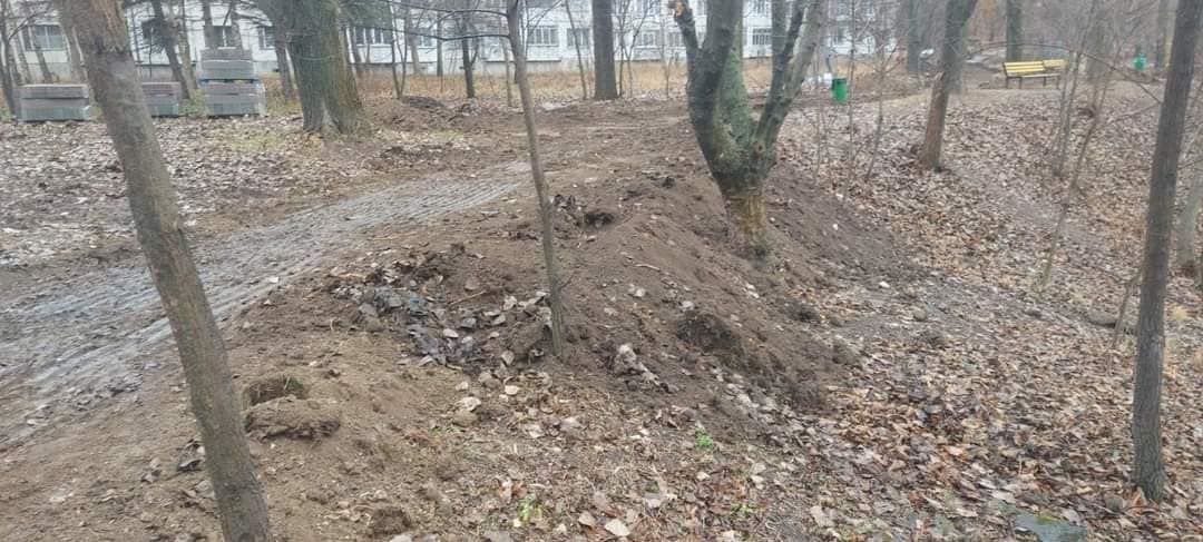 Возле озера "Виктория" в столичном секторе Ботаника обустроены две аллеи