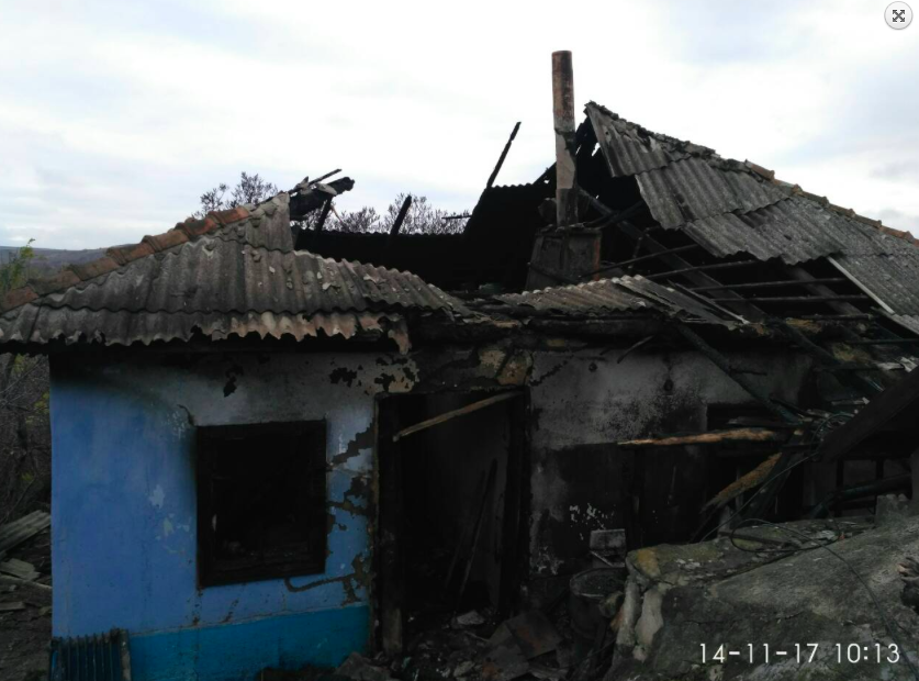 Incendiu la Orhei. Flăcările au mistuit o casă de locuit