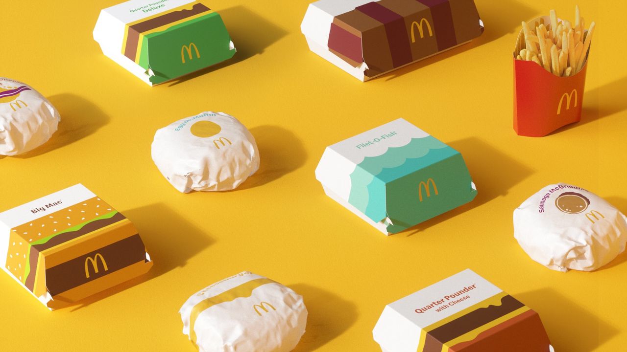 McDonald’s впервые за пять лет сменит дизайн упаковок