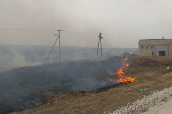 За неделю в Гагаузии произошло 20 возгораний мусора и сухой травы